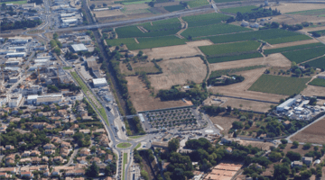Montpellier Aerial View