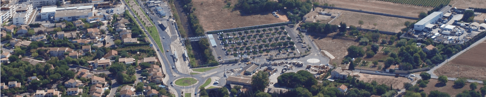 Montpellier Aerial View