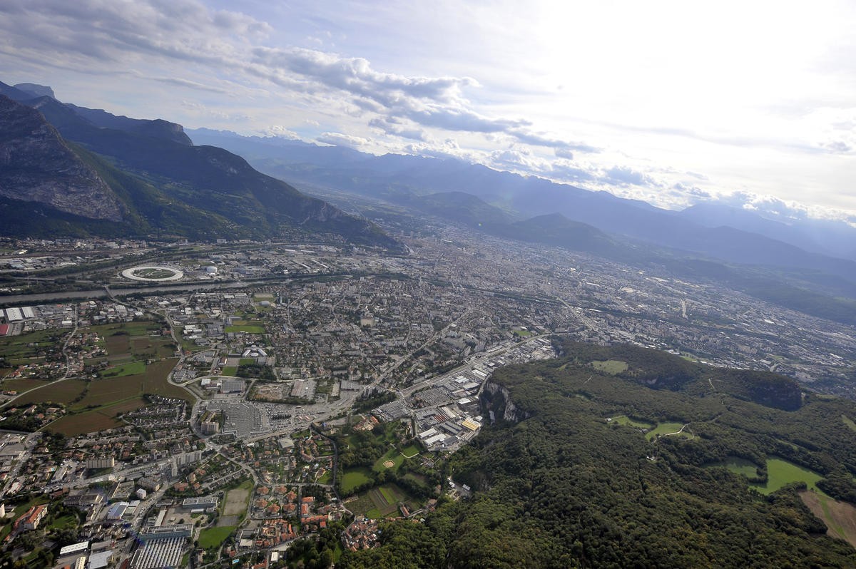 Grenoble Aerial View 2