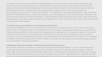 Page One: Planning is a Contiuum